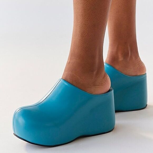 Jeffrey Campbell Press Play Platform Clogs/ size 6 - Picture 1 of 7